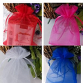 Standard Flat Organza Gift Bags